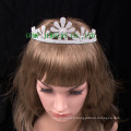 Belle fleur Design Crown Women Tiara de cristal